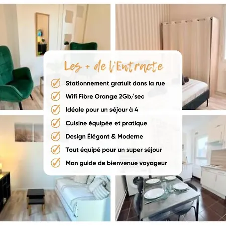 Apartment Dalikyda - L'entracte - Free Parking - Quiet *