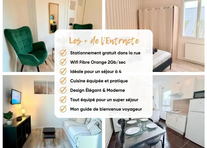 Apartment Dalikyda - L'entracte - Free Parking - Quiet *